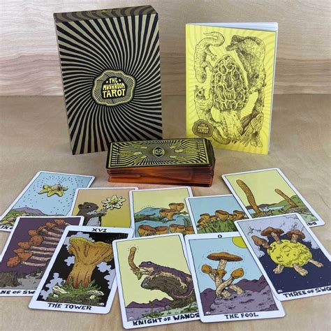 Sorcerous midnight magic a deck of mushroom tarot cards